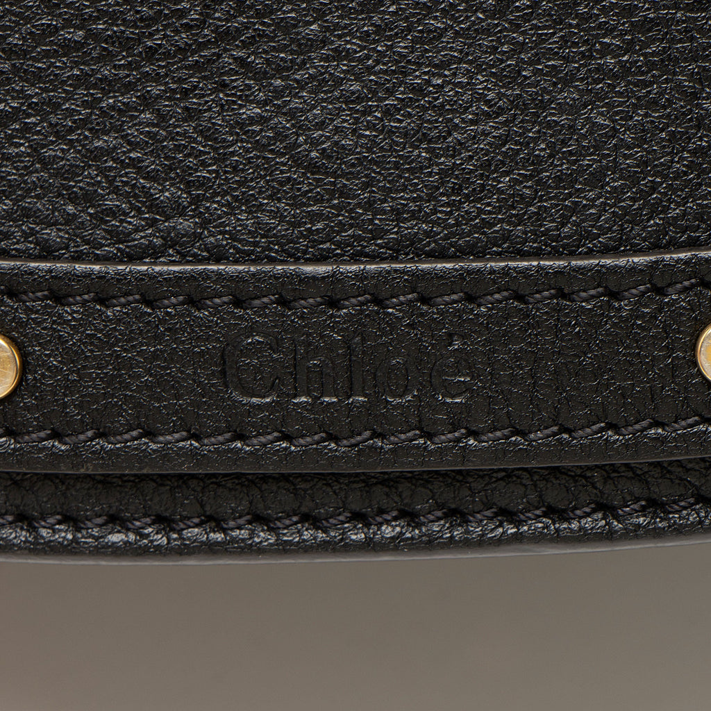 Chloe Calfskin Suede Nile Small Bracelet Bag