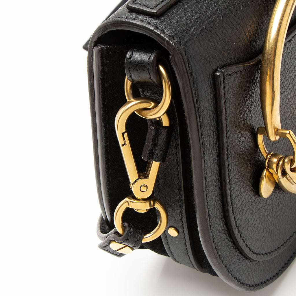 Chloe Calfskin Suede Nile Small Bracelet Bag
