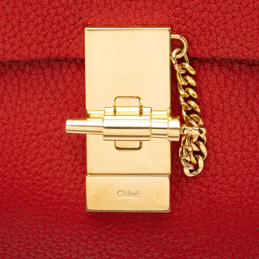 Chloe Lambskin Drew Small Shoulder Bag