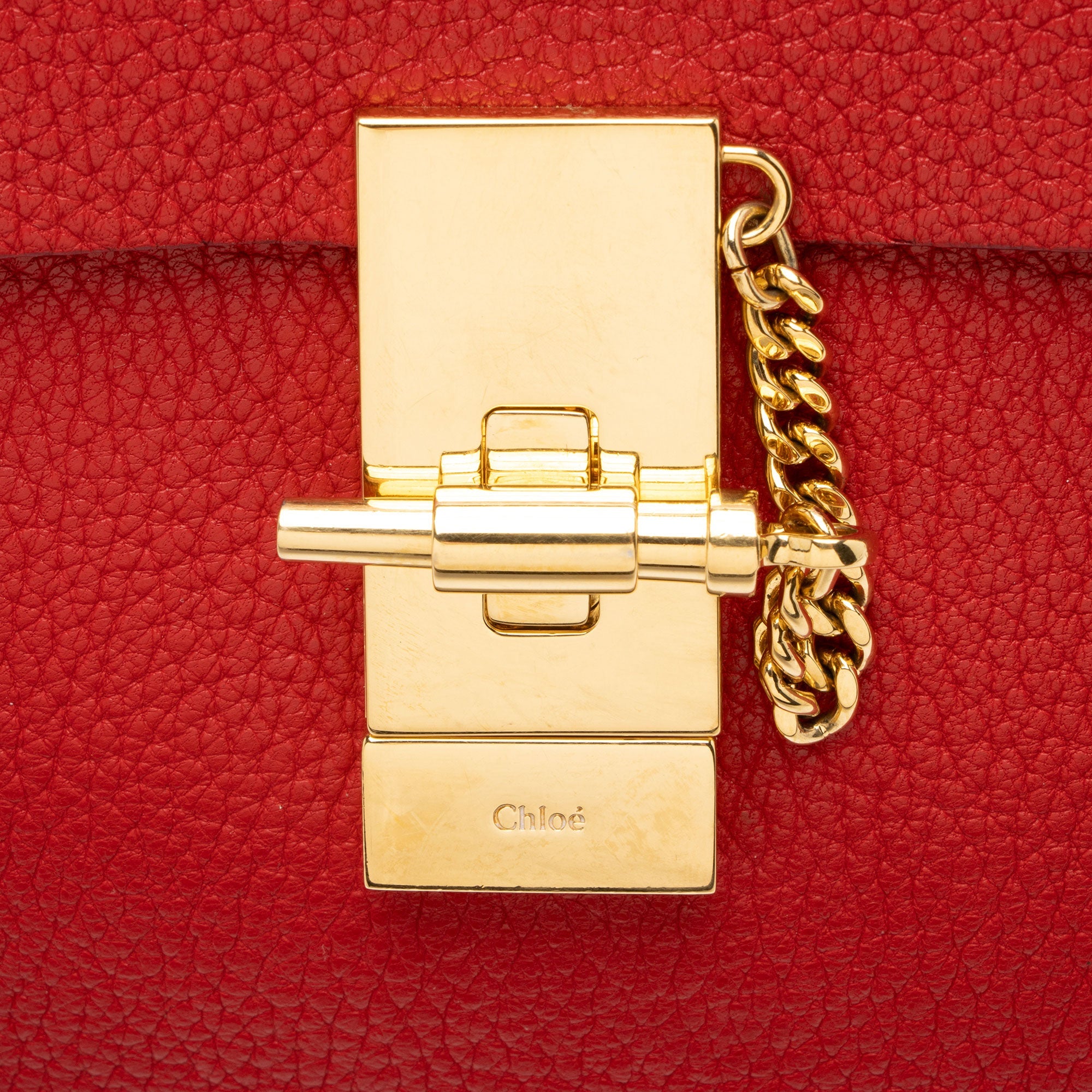 Chloe Lambskin Drew Small Shoulder Bag
