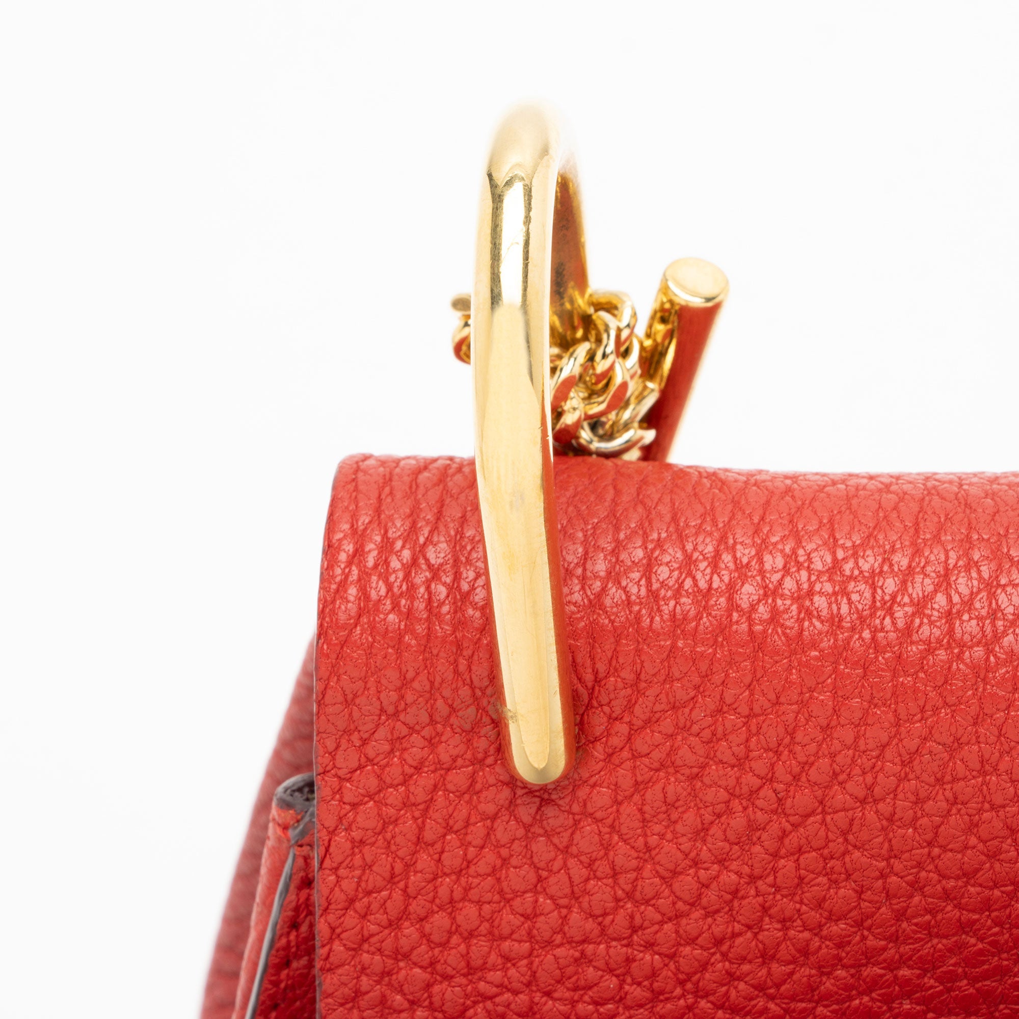 Chloe Lambskin Drew Small Shoulder Bag