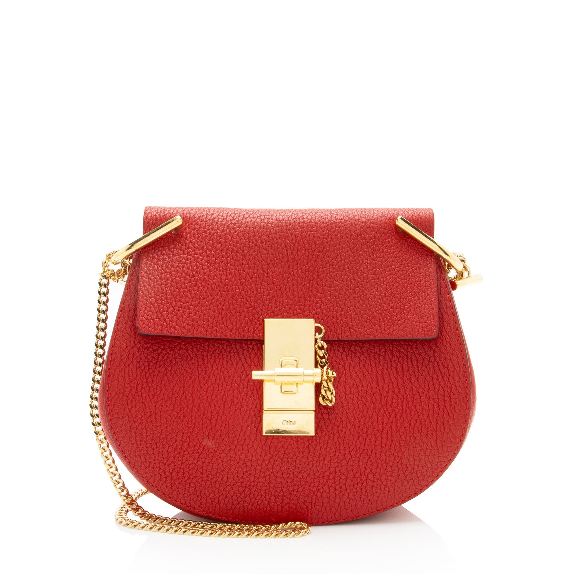 Chloe Lambskin Drew Small Shoulder Bag