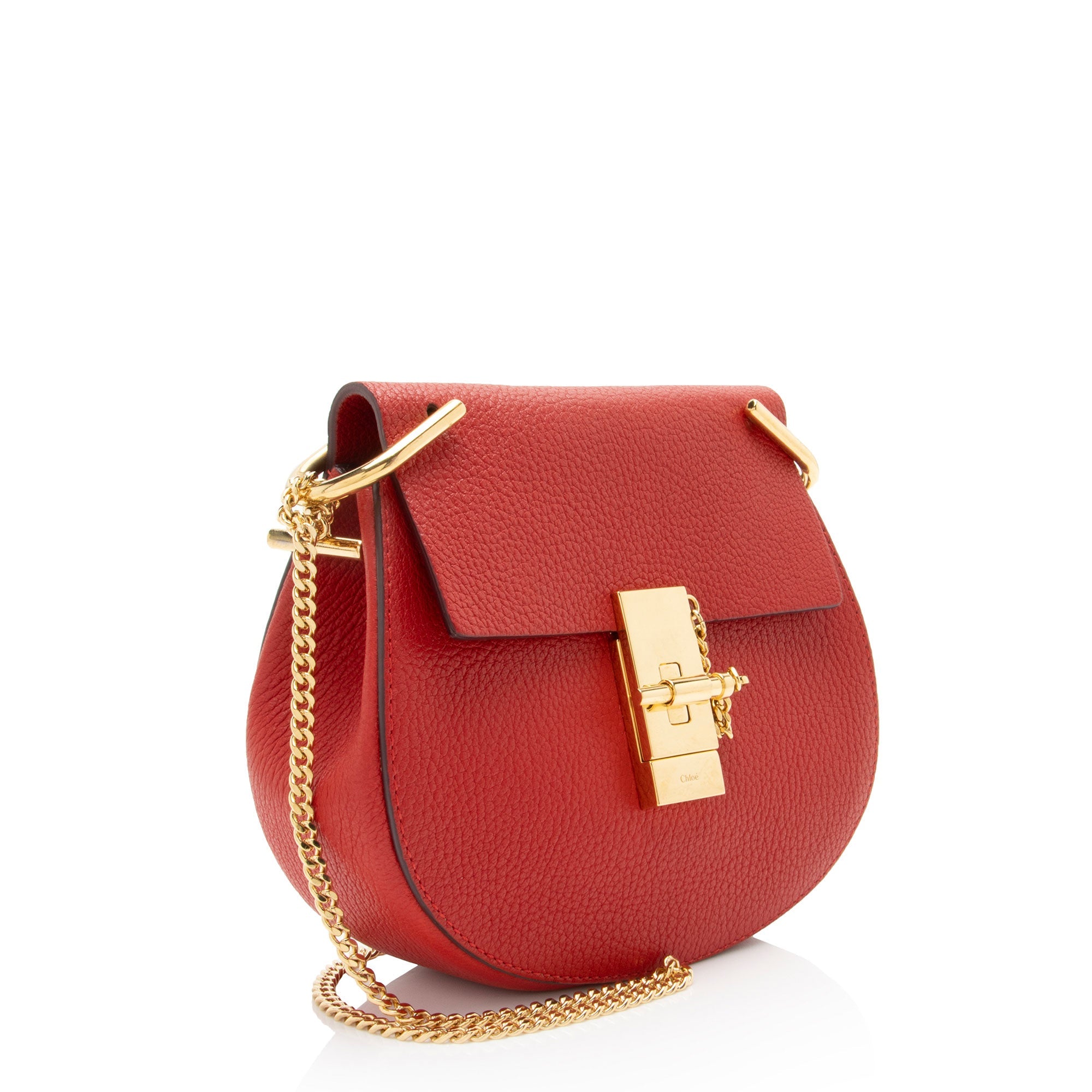 Chloe Lambskin Drew Small Shoulder Bag
