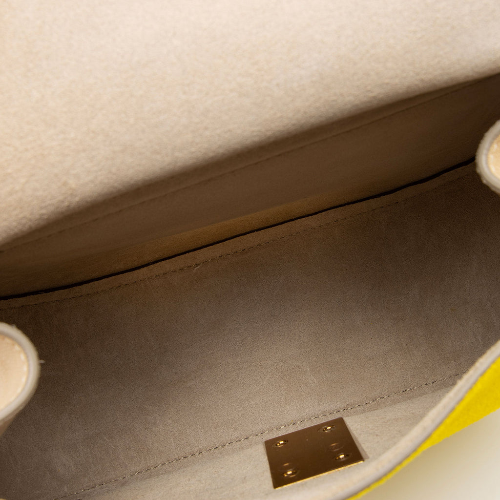 Chloe Lambskin Suede Drew Small Shoulder Bag (SHF-CtvkvY)