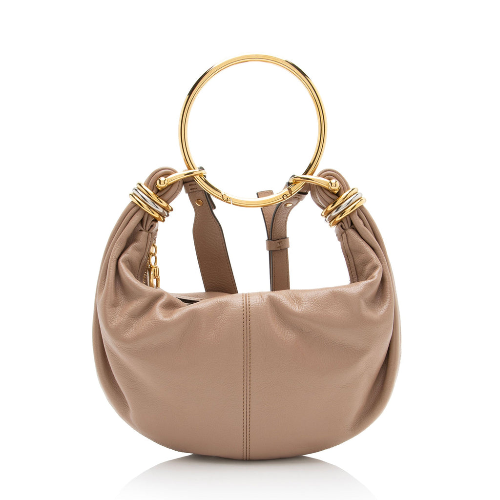 Chloe Leather Bracelet Small Hobo