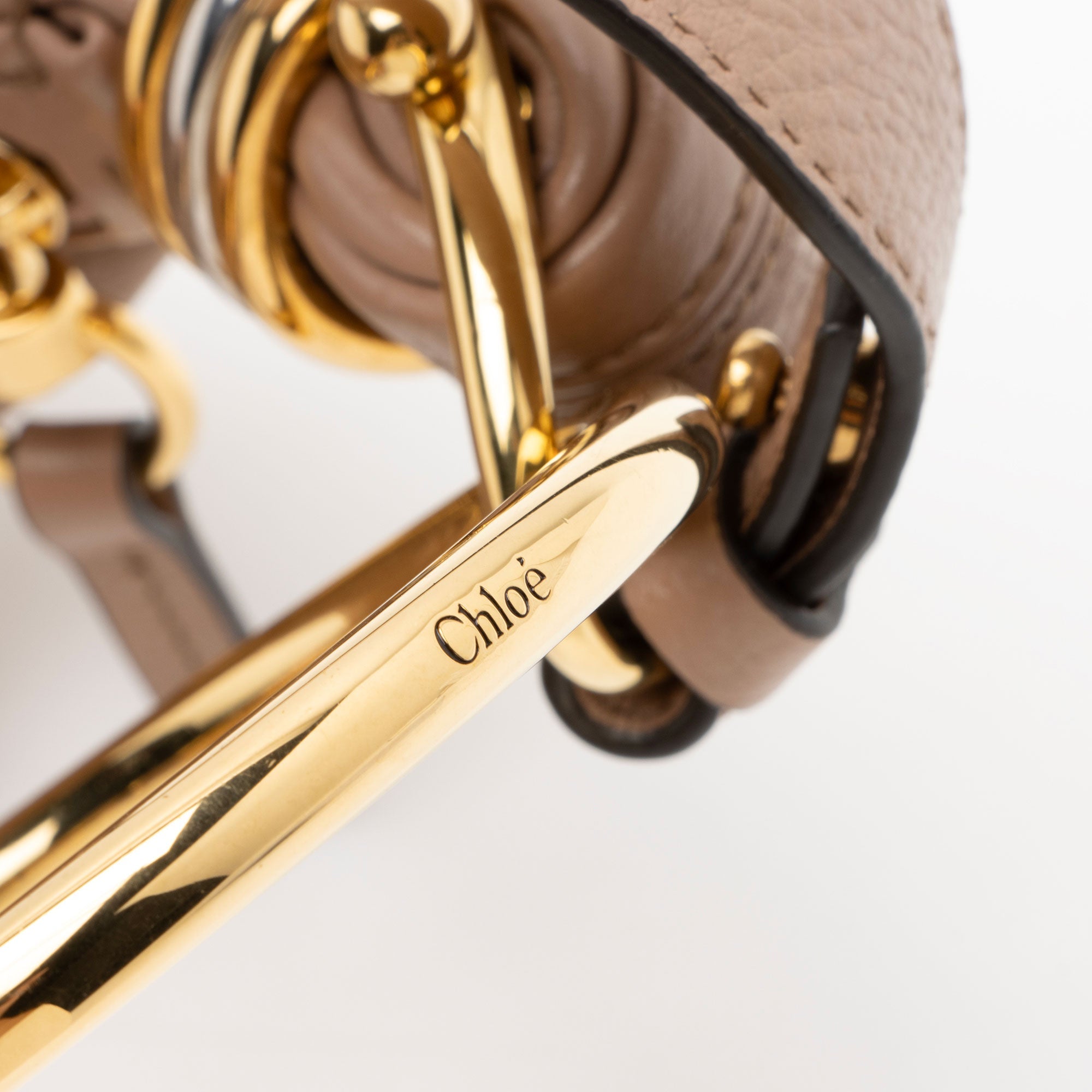 Chloe Leather Bracelet Small Hobo