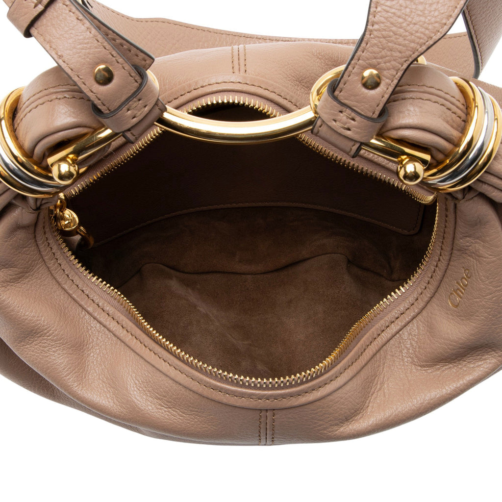 Chloe Leather Bracelet Small Hobo