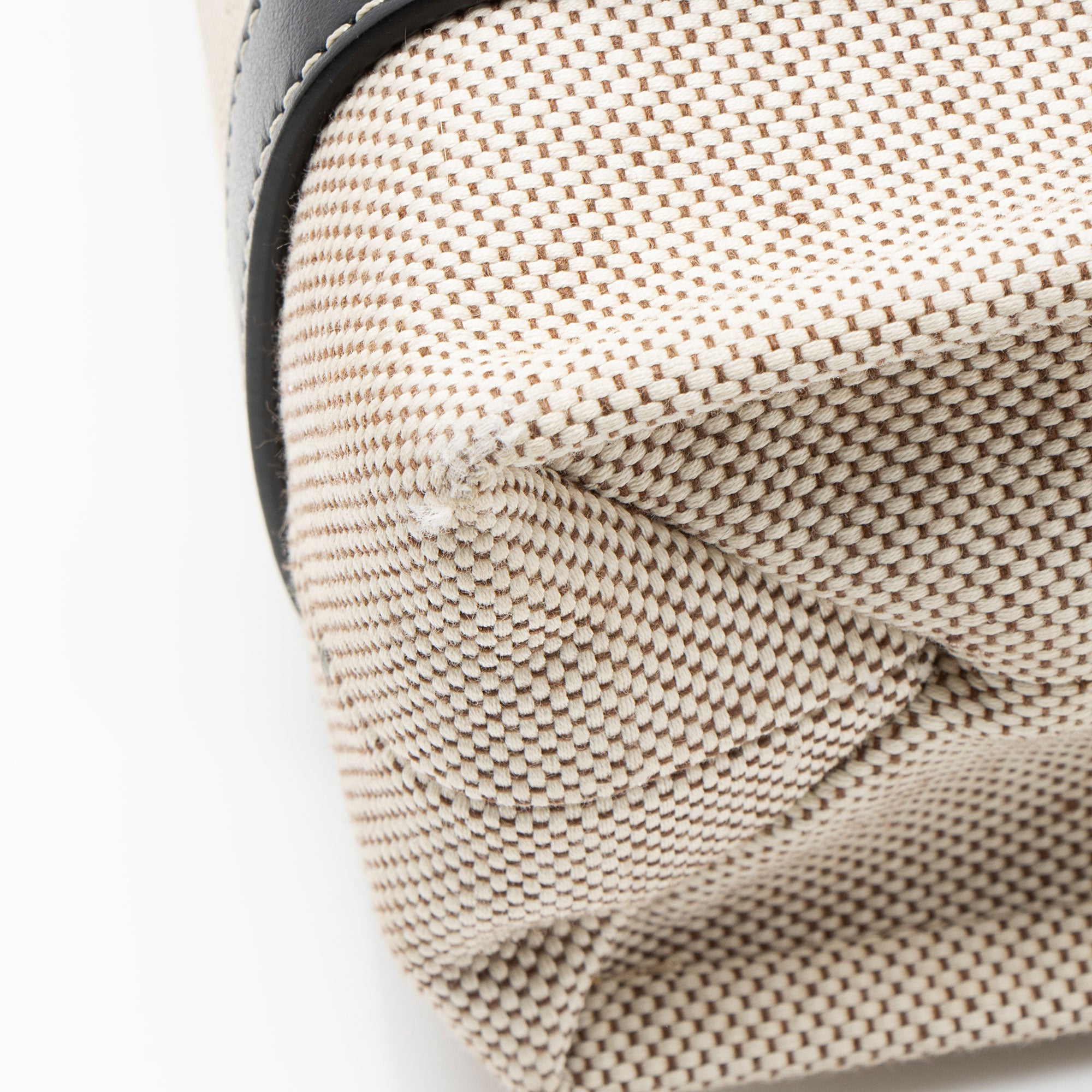 Chloe Linen Canvas Woody Small Tote