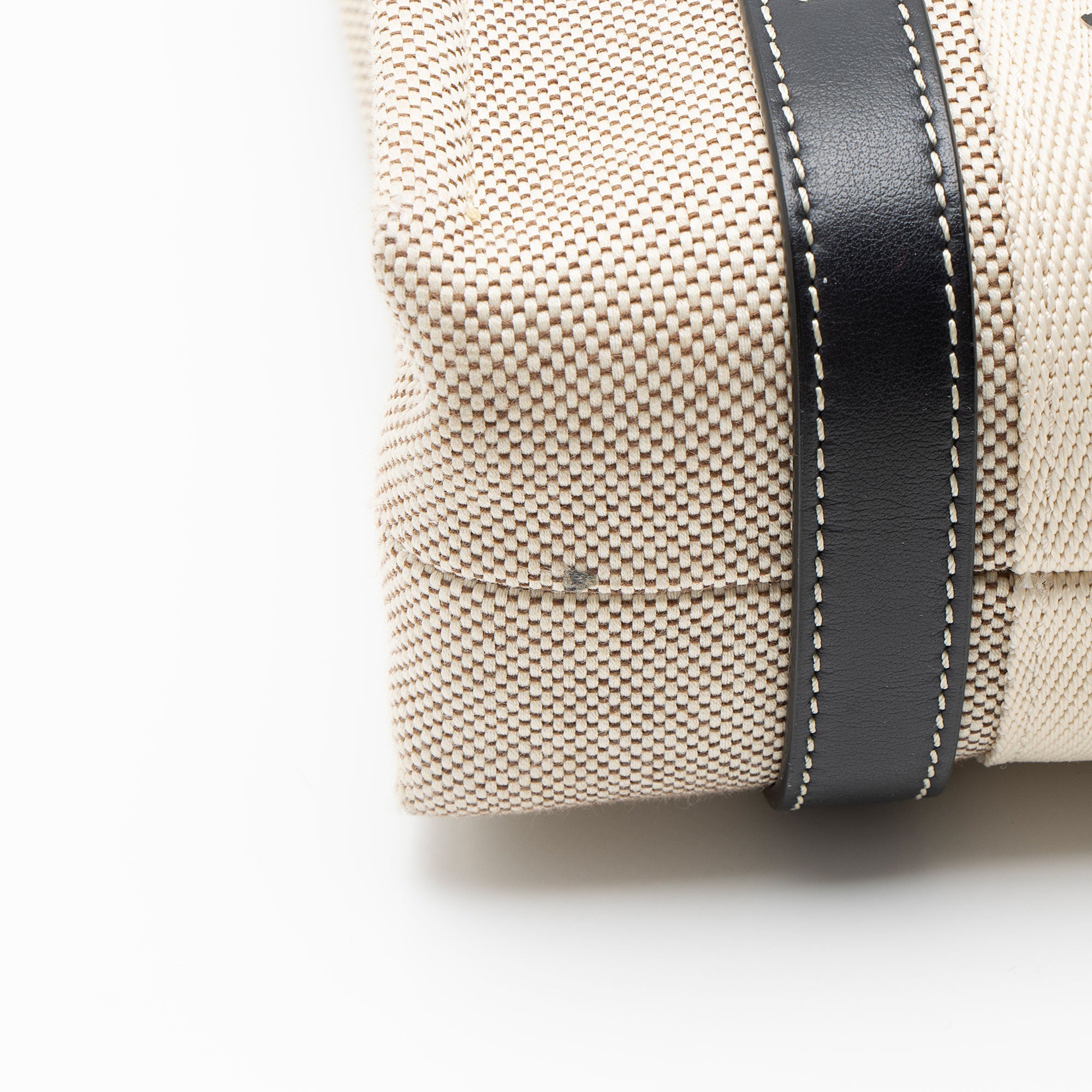 Chloe Linen Canvas Woody Small Tote