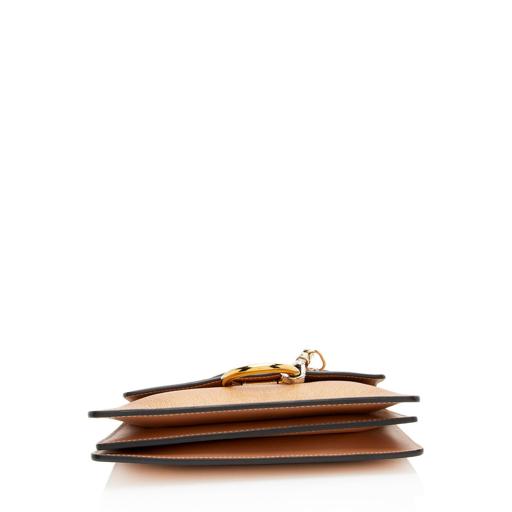 Chloe Metallic Calfskin Faye Mini Shoulder Bag