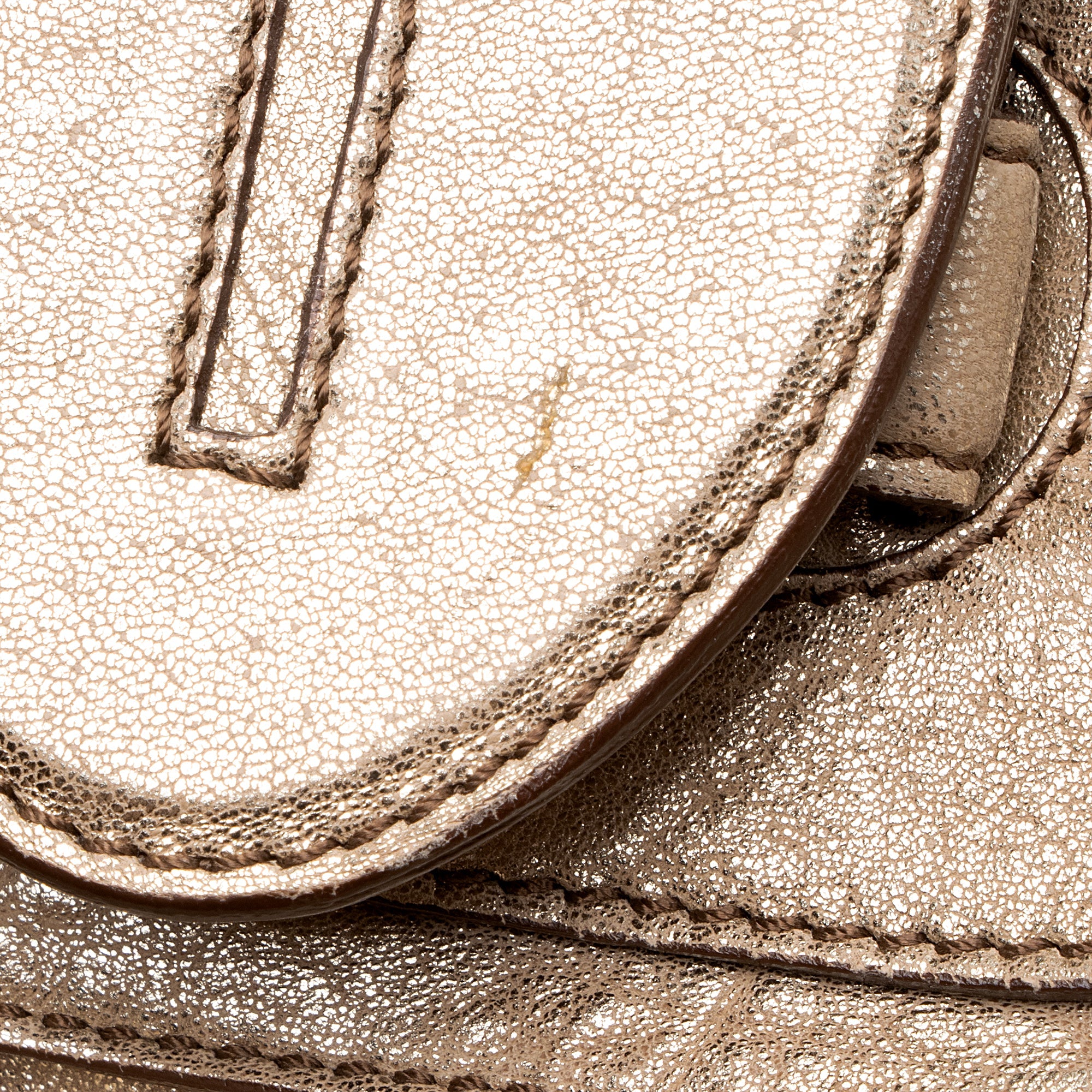 Chloe Metallic Lambskin Saskia Medium Satchel (SHF-22482)