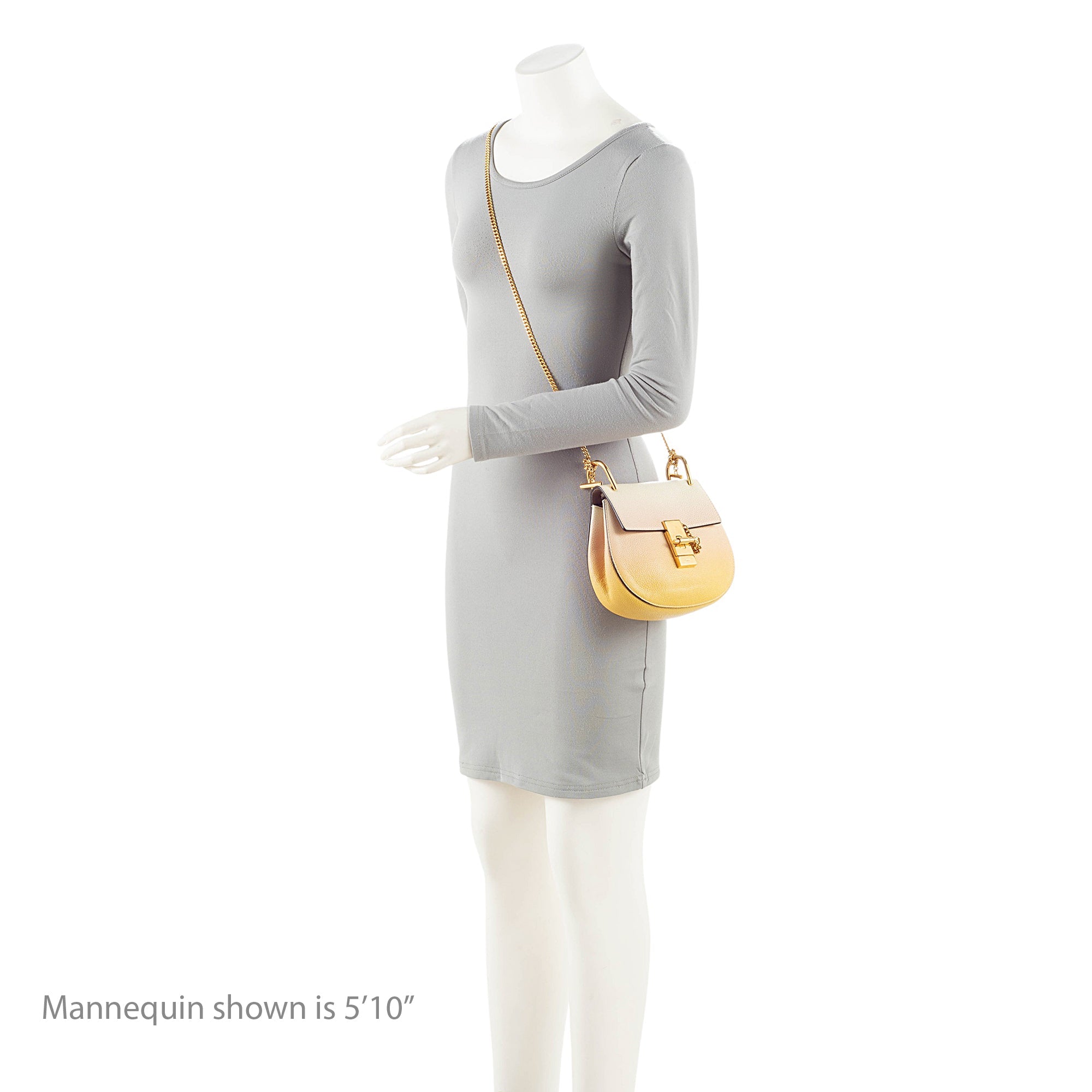 Chloe Ombre Lambskin Drew Mini Shoulder Bag
