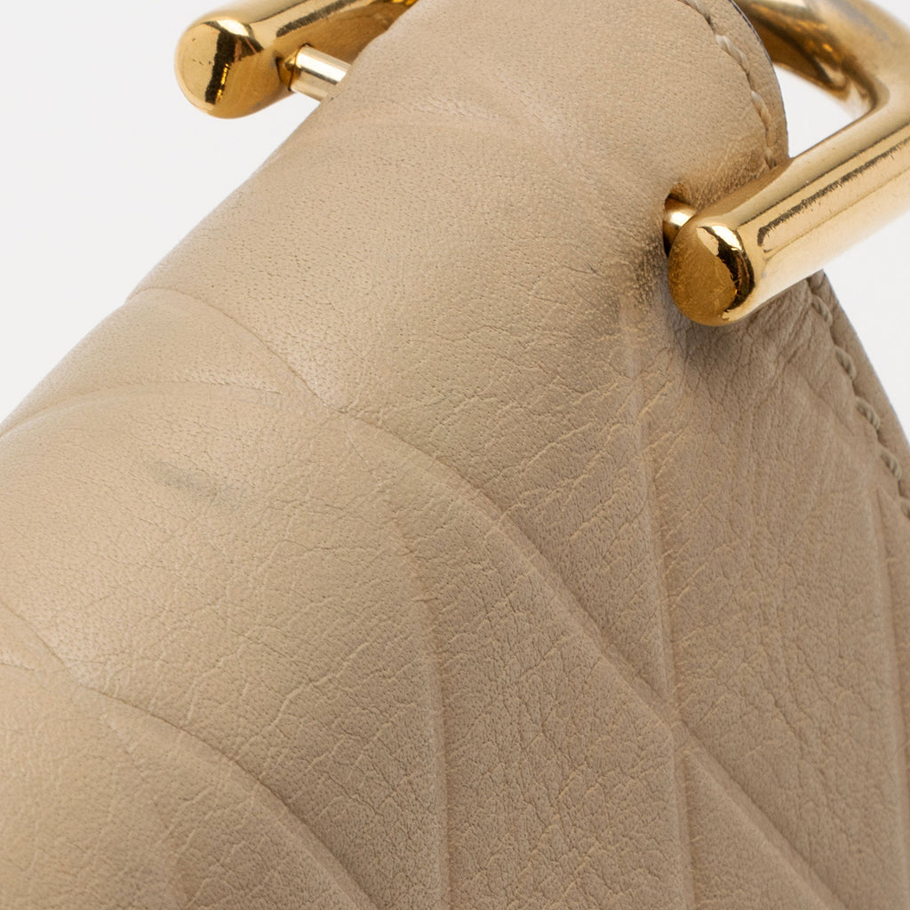 Chloe Quilted Calfskin Drew Nano Shoulder Bag (SHF-y673Ia)