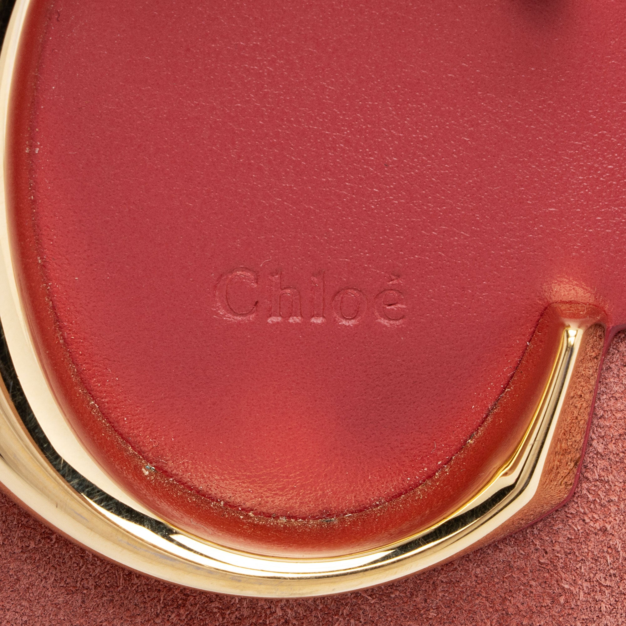 Chloe Shiny Calfskin C Mini Bag (SHF-niCQxS)