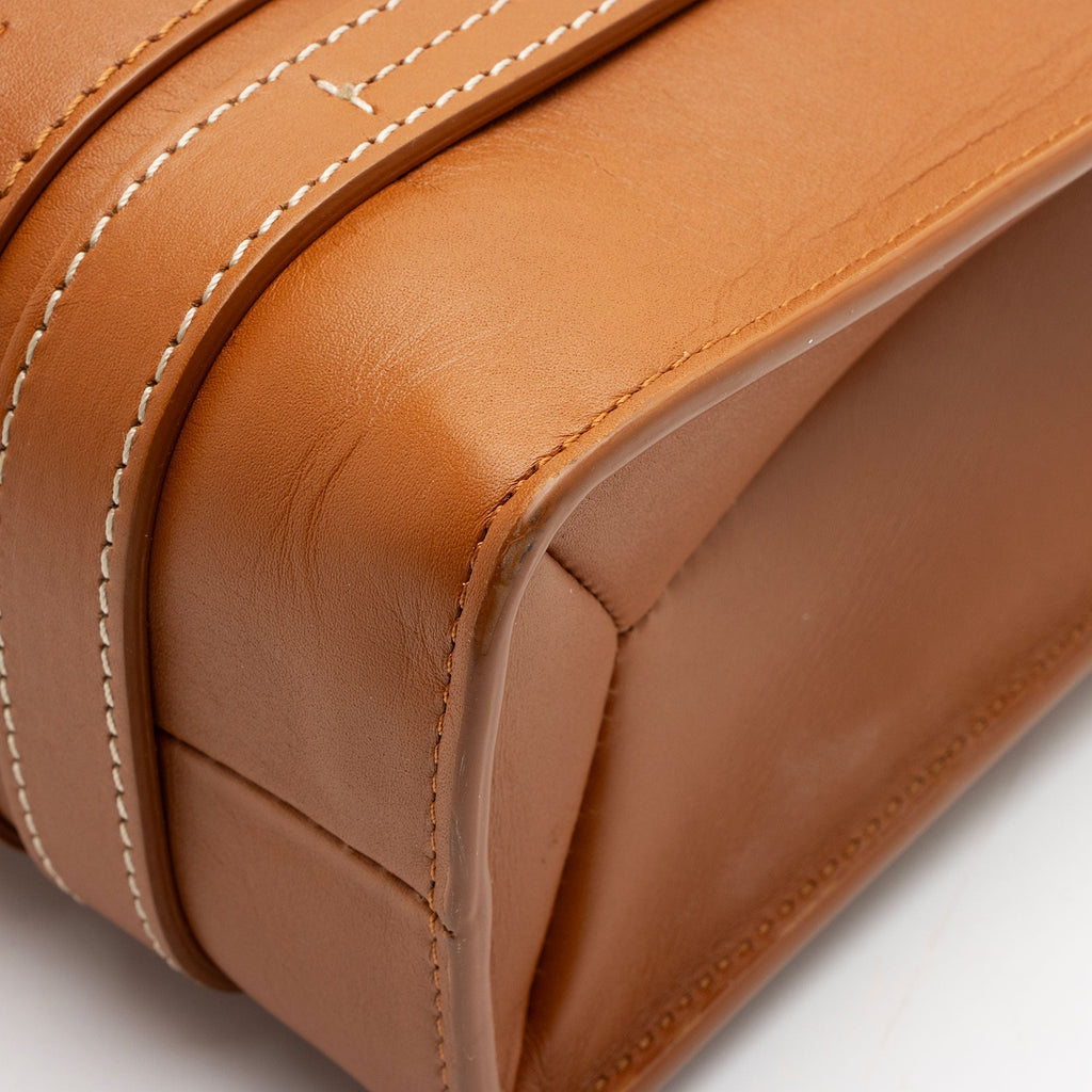 Chloe Soft Leather Woody Small Tote