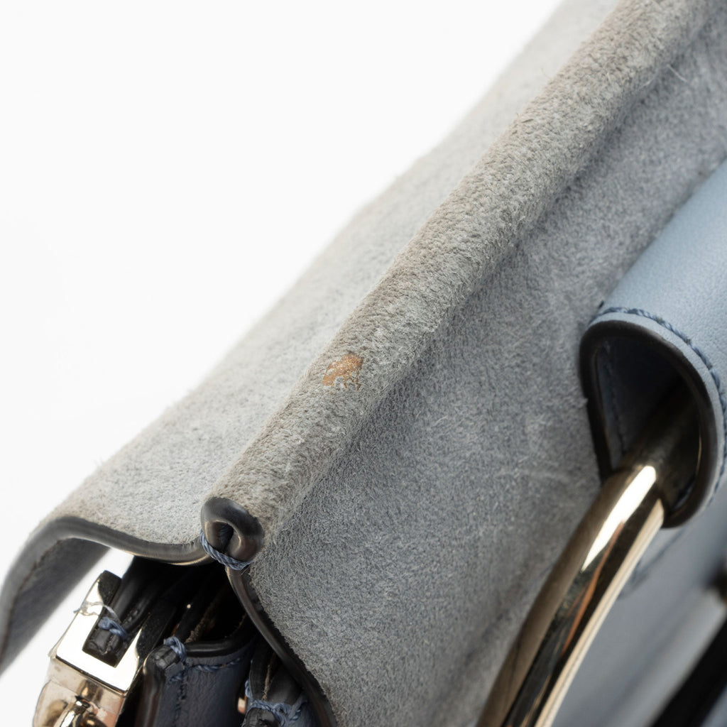 Chloe Suede Calfskin Faye Mini Bracelet Bag (SHF-M6mAJI)