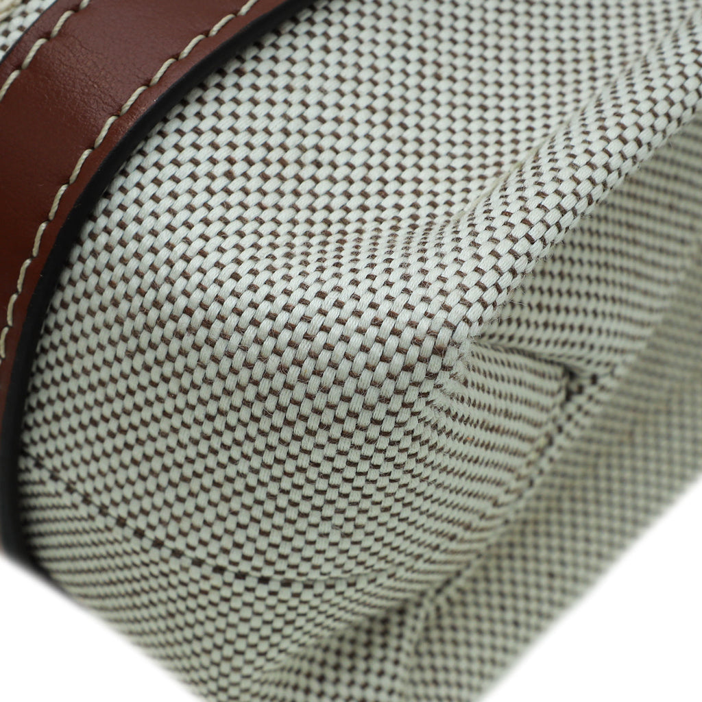 Chloe Bicolor Woody Tote Bag