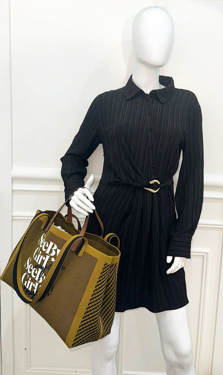 Chloe Bicolor See by Bye Girl Tote Bag