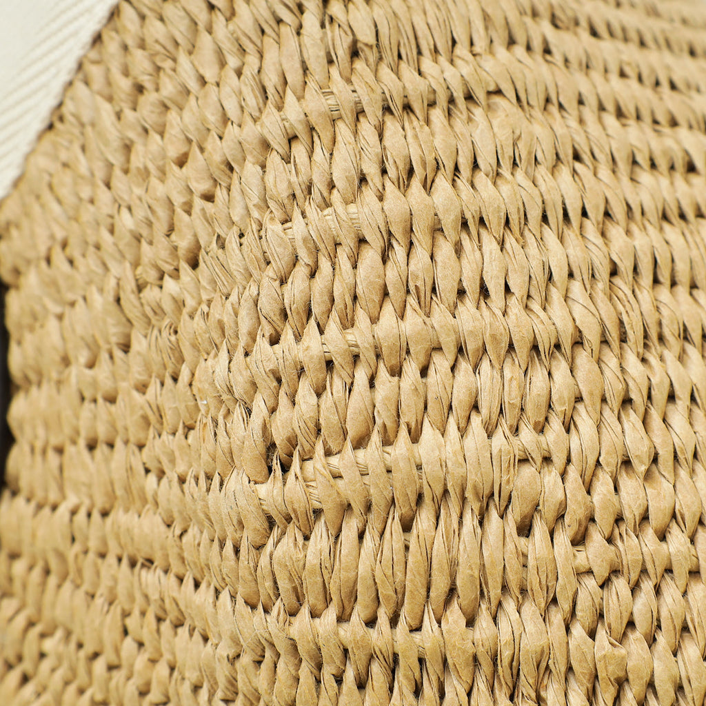 Chloe Bicolor Woody Basket Large Tote Bag