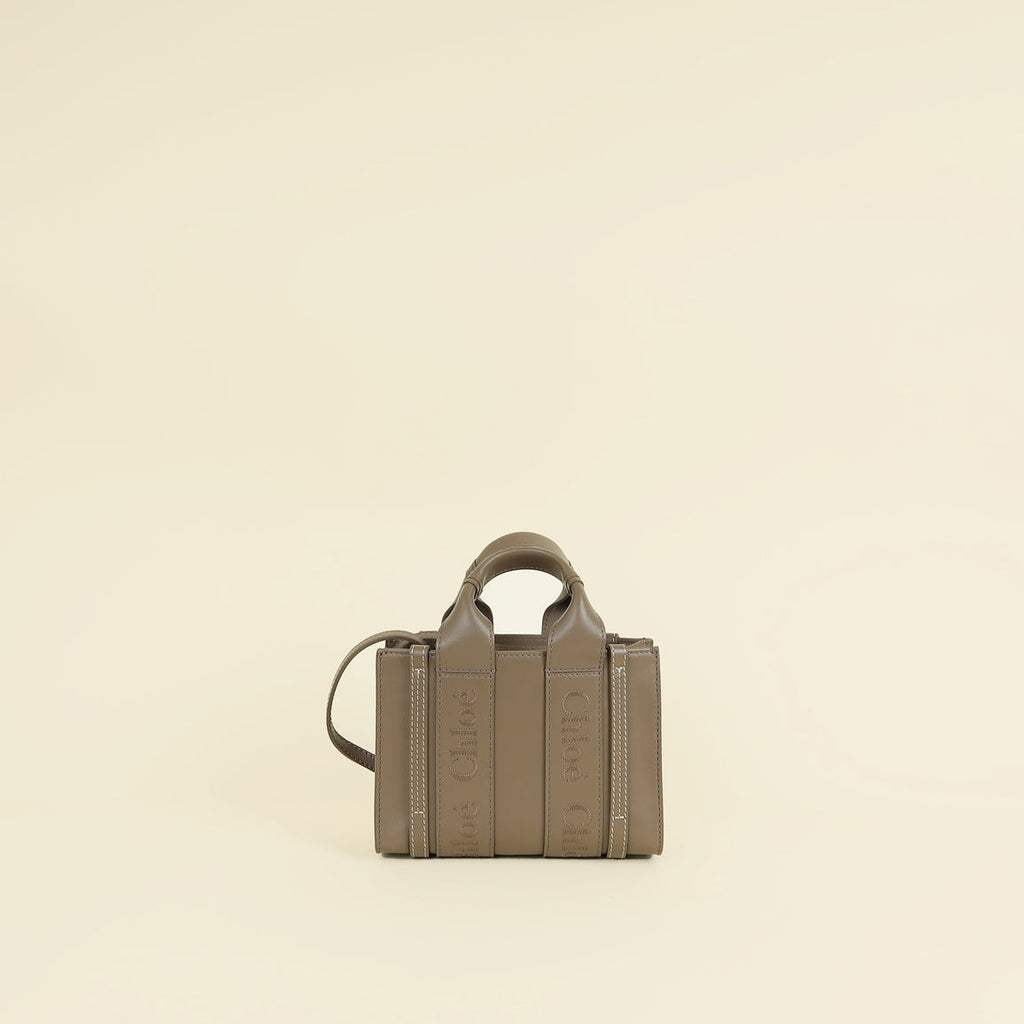 Chloe Etain Mini Woody Tote Bag