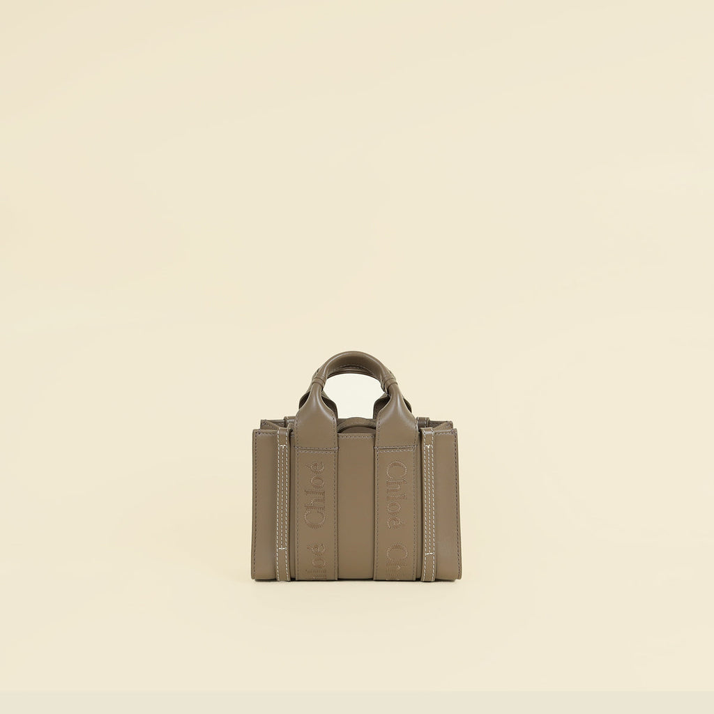 Chloe Etain Mini Woody Tote Bag