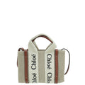 Chloe Bicolor Woody Mini Tote Bag