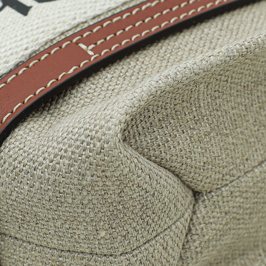 Chloe Bicolor Woody Mini Tote Bag