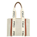 Chloe Bicolor Woody Tote Medium Bag