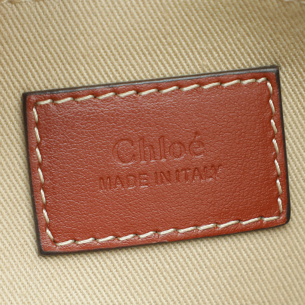 Chloe Bicolor Woody Tote Medium Bag