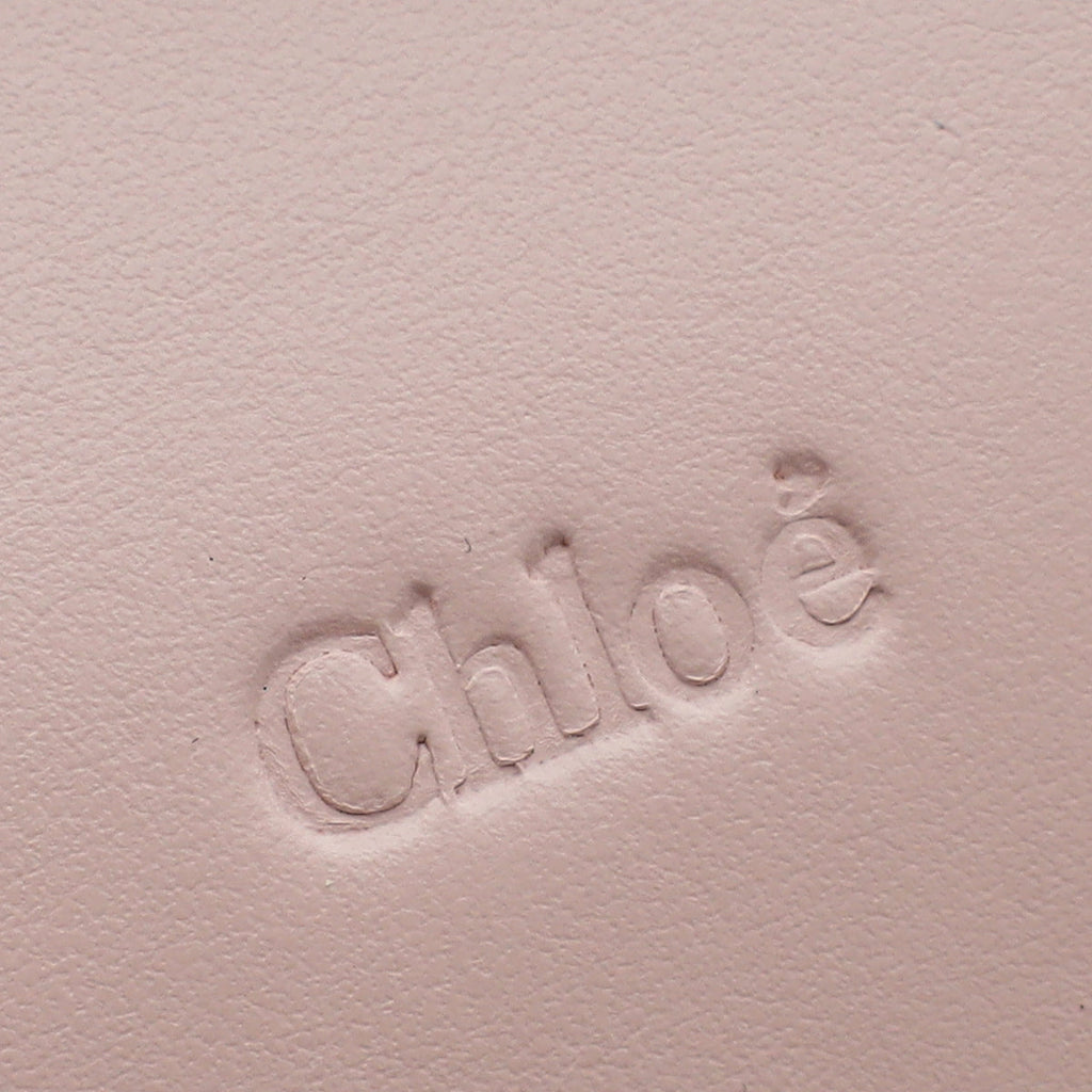 Chloe Pink Sense Mini Basket in Raffia Bag