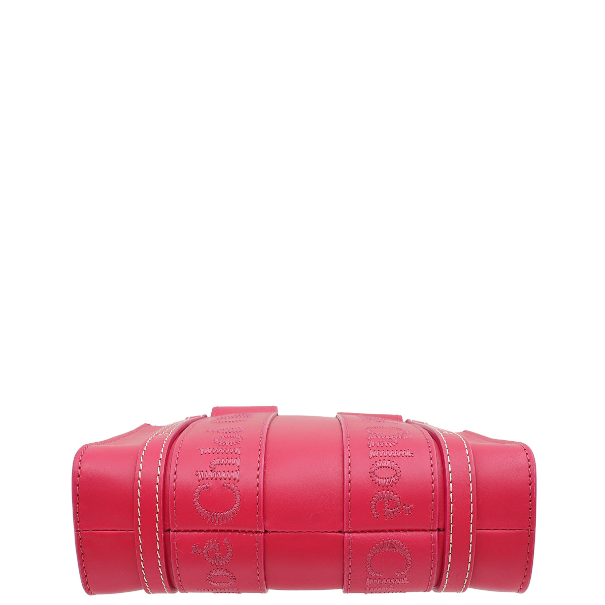Chloe Fizzy Pink Mini Woody Tote Bag