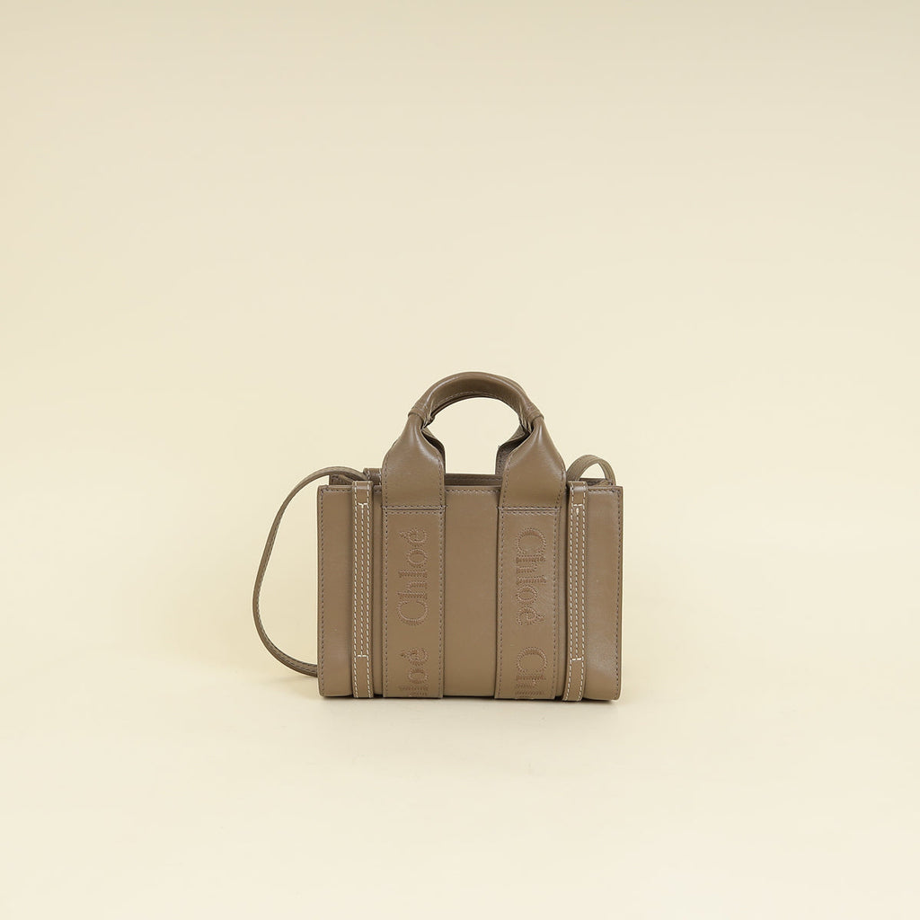 Chloe Etain Mini Woody Tote Bag