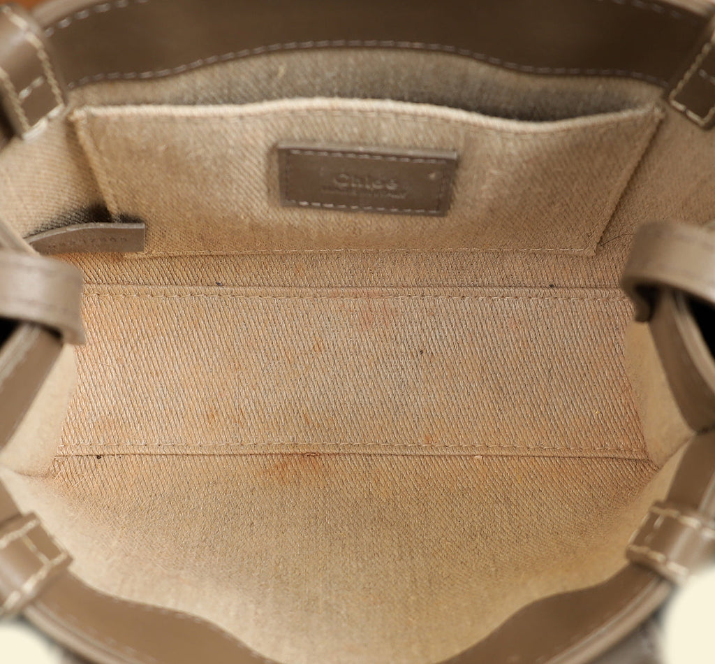 Chloe Etain Mini Woody Tote Bag