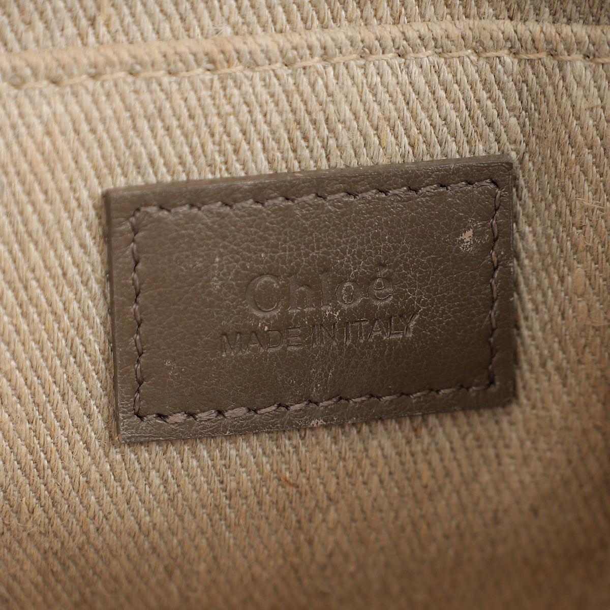 Chloe Etain Mini Woody Tote Bag