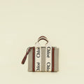 Chloe Bicolor Small Woody Tote Bag