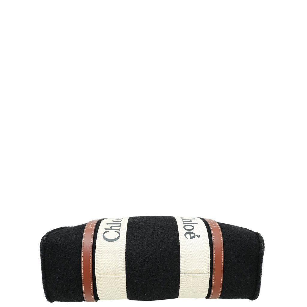 Chloe Bicolor Woody Tote Medium Bag