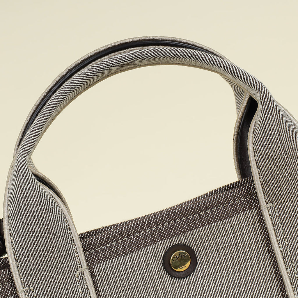 Chloe Kohl Brown Carry Tote Medium Bag