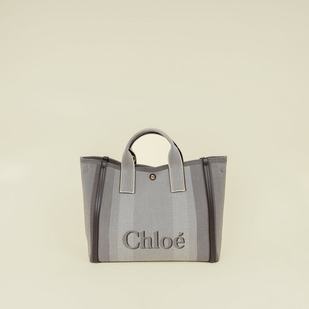 Chloe Kohl Brown Carry Tote Medium Bag