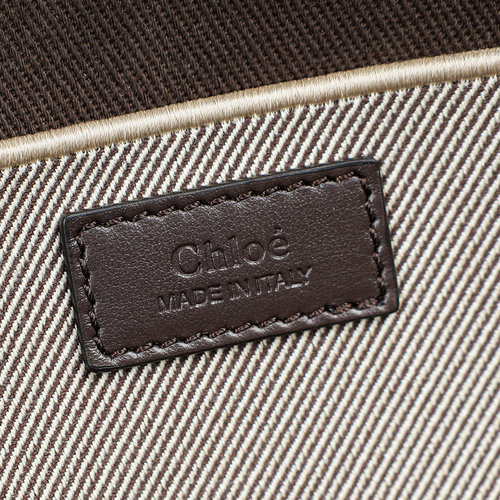 Chloe Kohl Brown Carry Tote Medium Bag