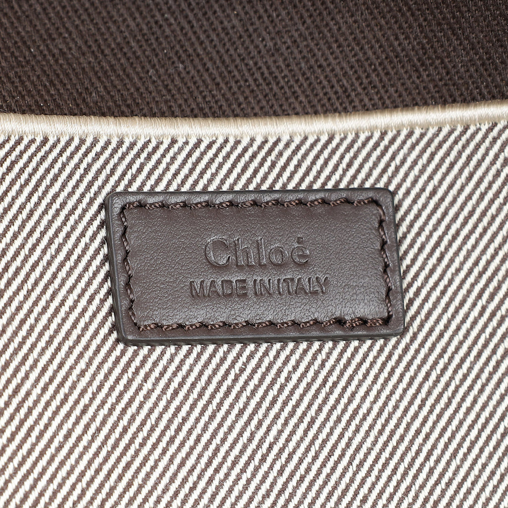 Chloe Kohl Brown Carry Tote Medium Bag