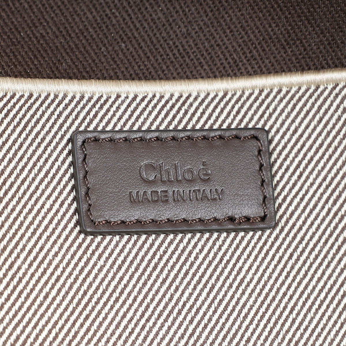 Chloe Kohl Brown Carry Tote Medium Bag