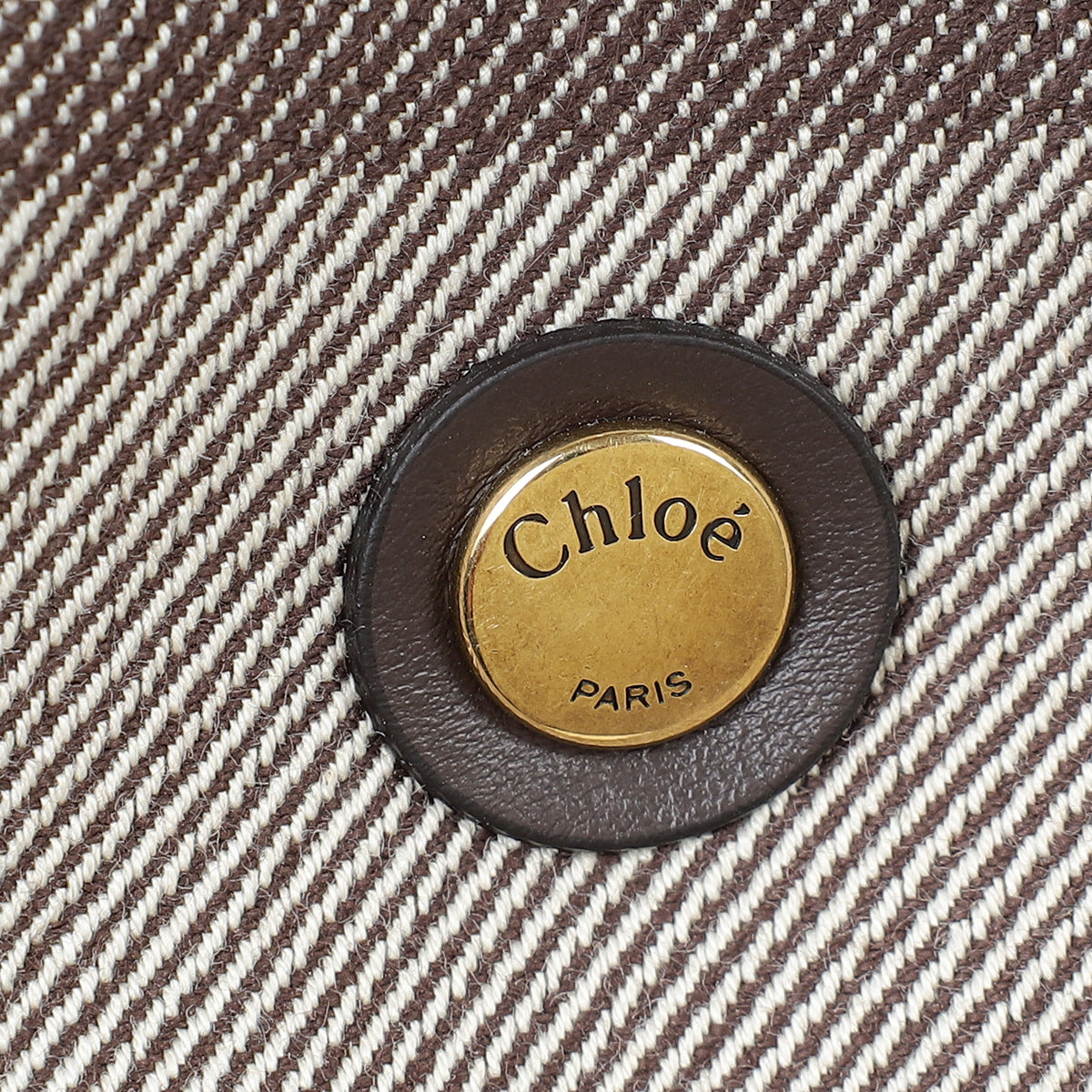 Chloe Kohl Brown Carry Tote Medium Bag