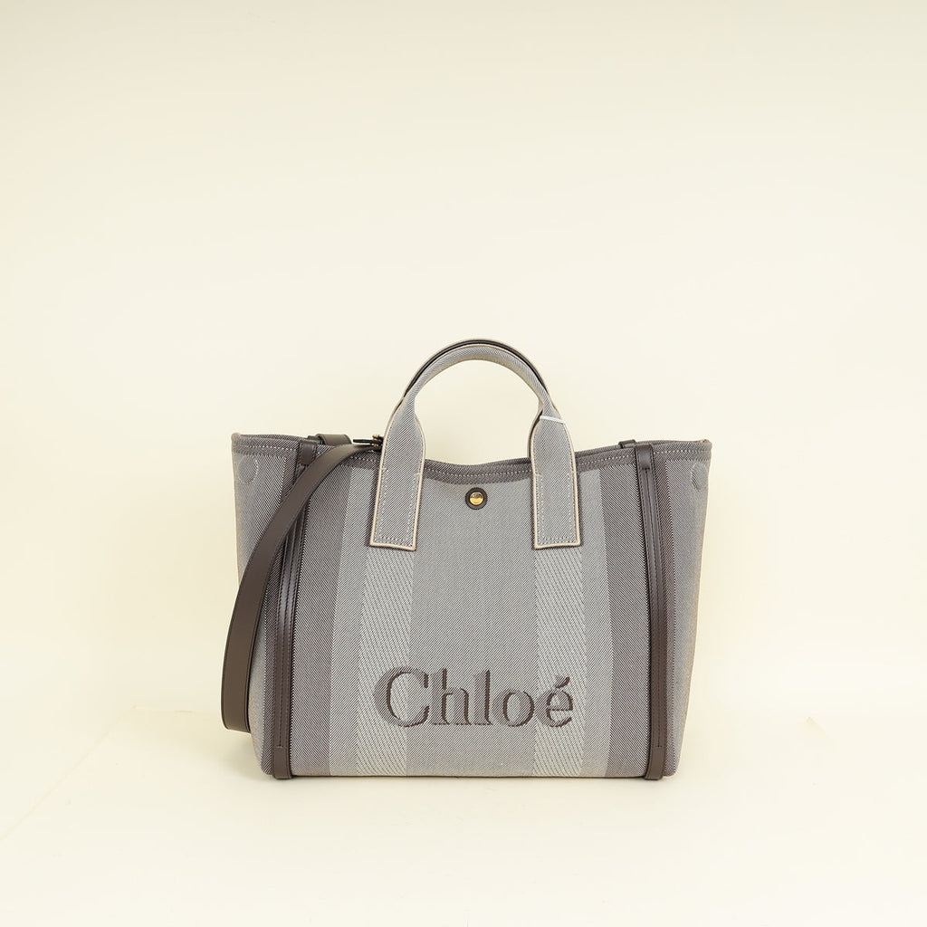 Chloe Kohl Brown Carry Tote Bag