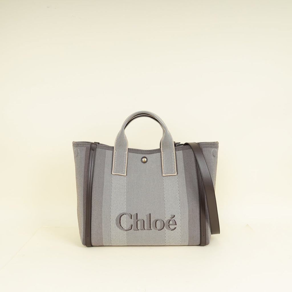 Chloe Kohl Brown Carry Tote Bag