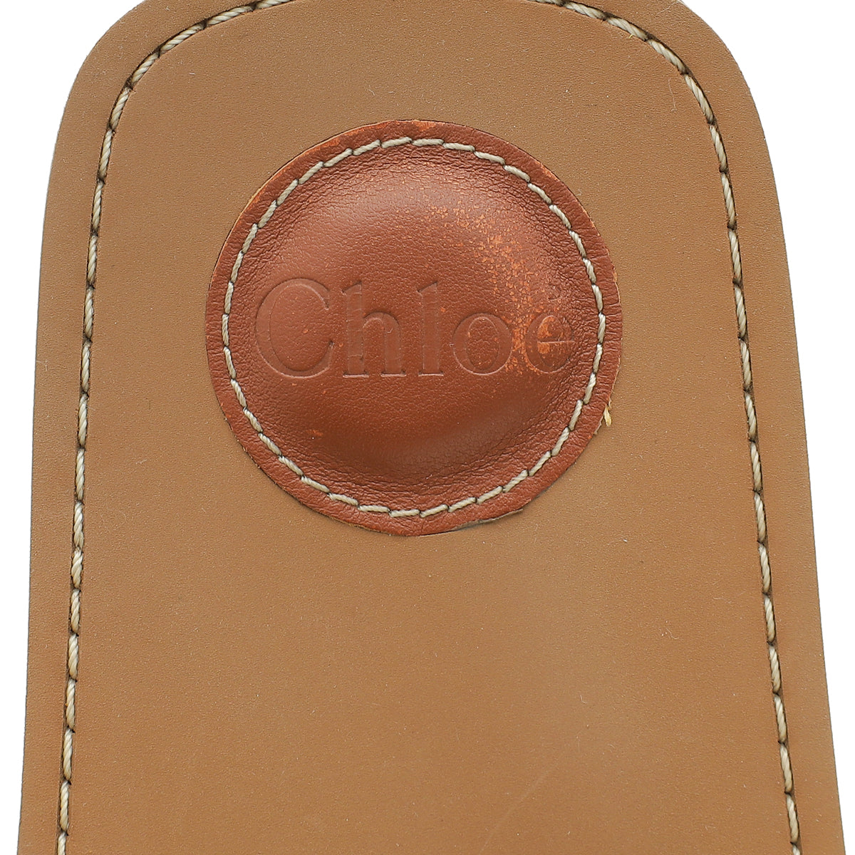 Chloe Bicolor Woody Flat Mule 40