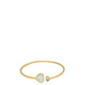 Chopard 18K Rose Gold MOP Diamond Happy Heart Bracelet