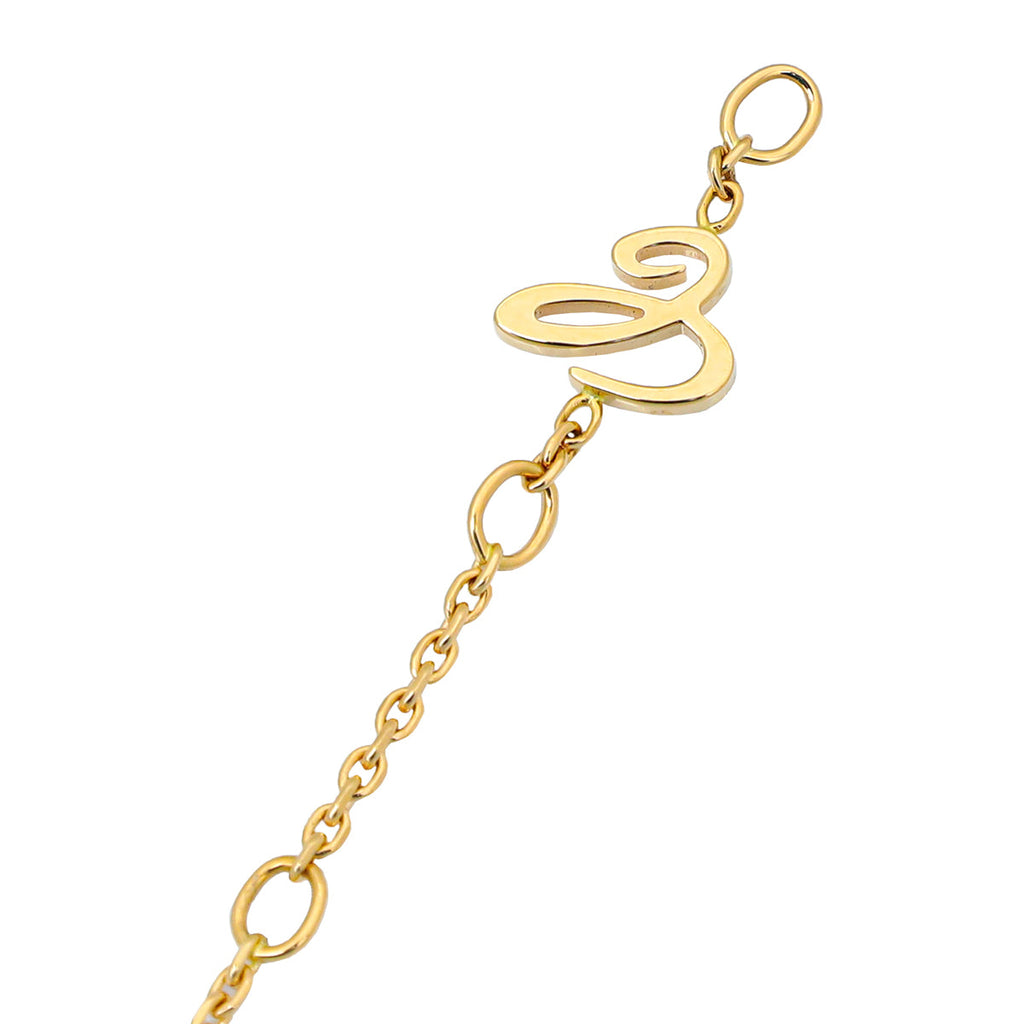 Chopard 18K Rose Gold Diamonds Happy Icons Bracelet