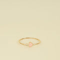 Chopard 18K Yellow Gold Diamond Opal Happy Hearts Bracelet