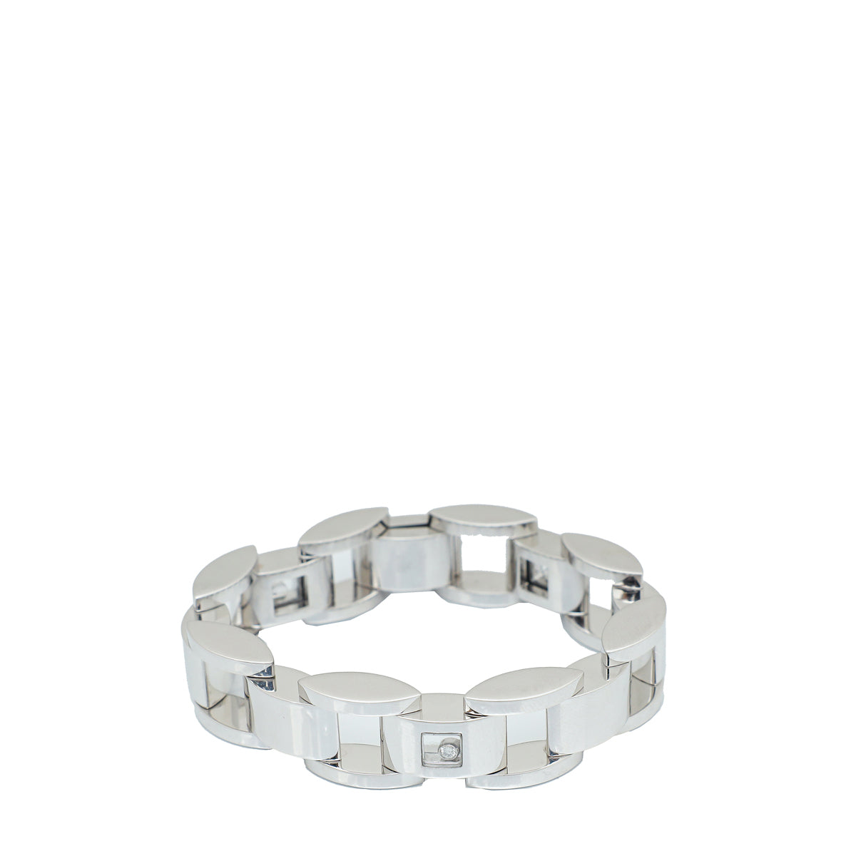 Chopard 18K White Gold Diamond Chopard La Strada Bracelet