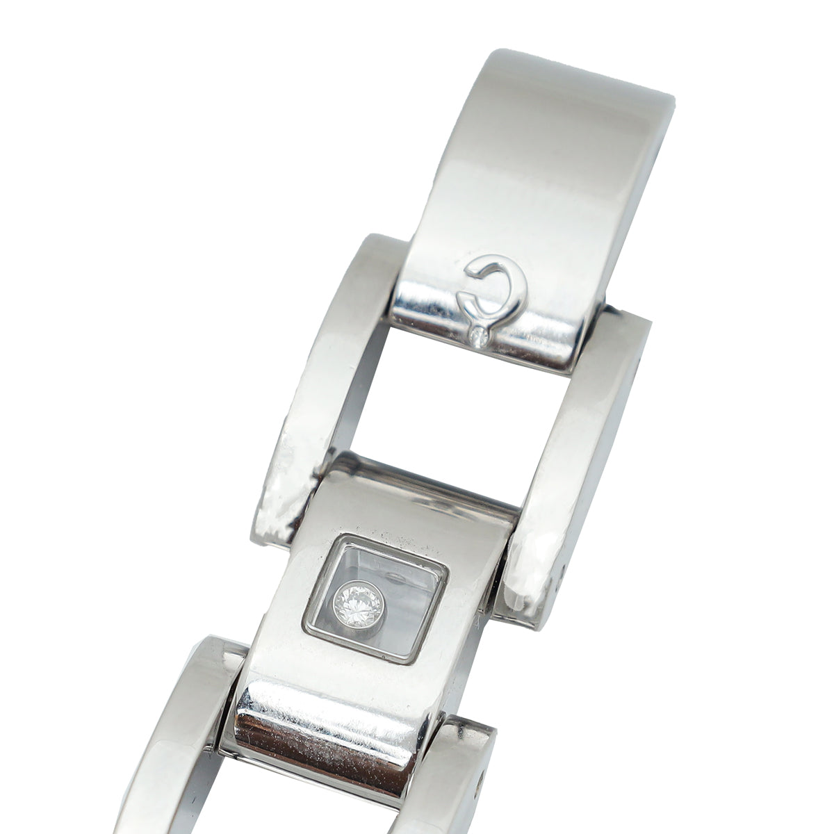 Chopard 18K White Gold Diamond Chopard La Strada Bracelet